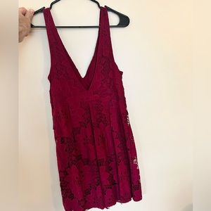 Maroon Dress